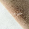 Light Brown Mink Fake Fur Fabric